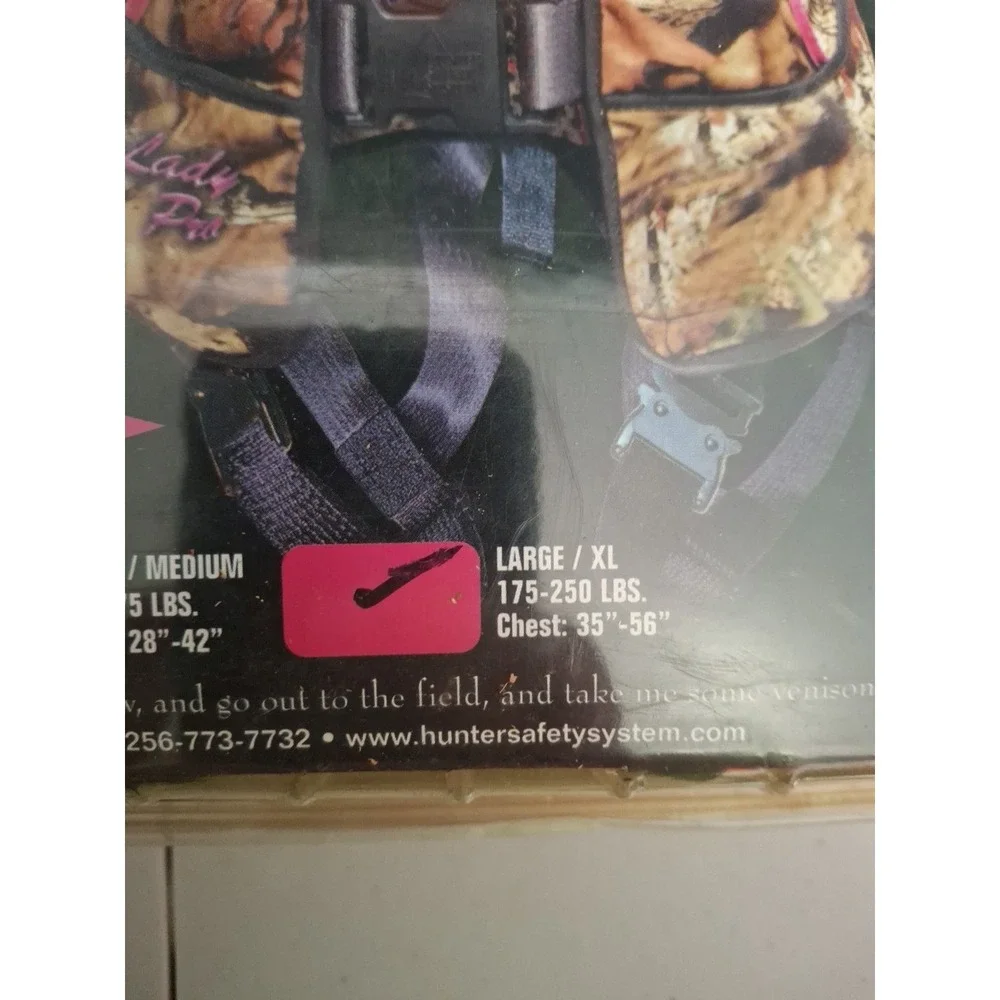 Lady Pro‎ Series Mossy Oak Break Up Infinity Large/XL Hunter Safety System...